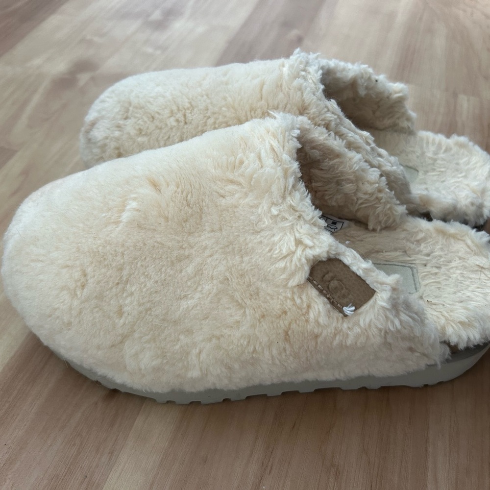 Ugg platform slippers